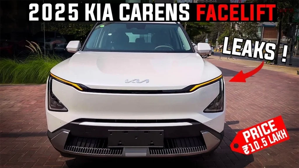 Kia Carens Facelift 2025 Release Date