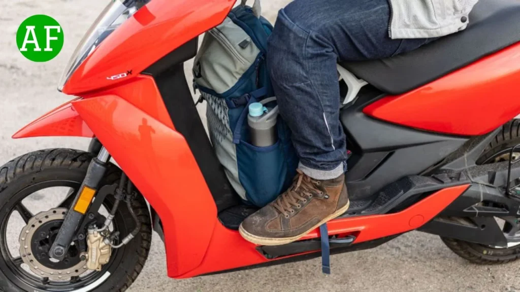 Ather 450x electric scooter mileage per charge
