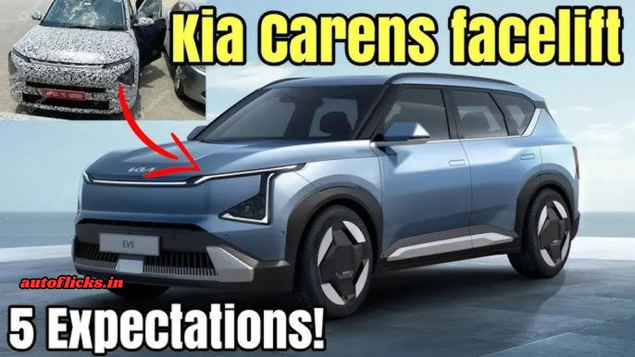 Kia Carens Facelift 2025 Launch Date in India