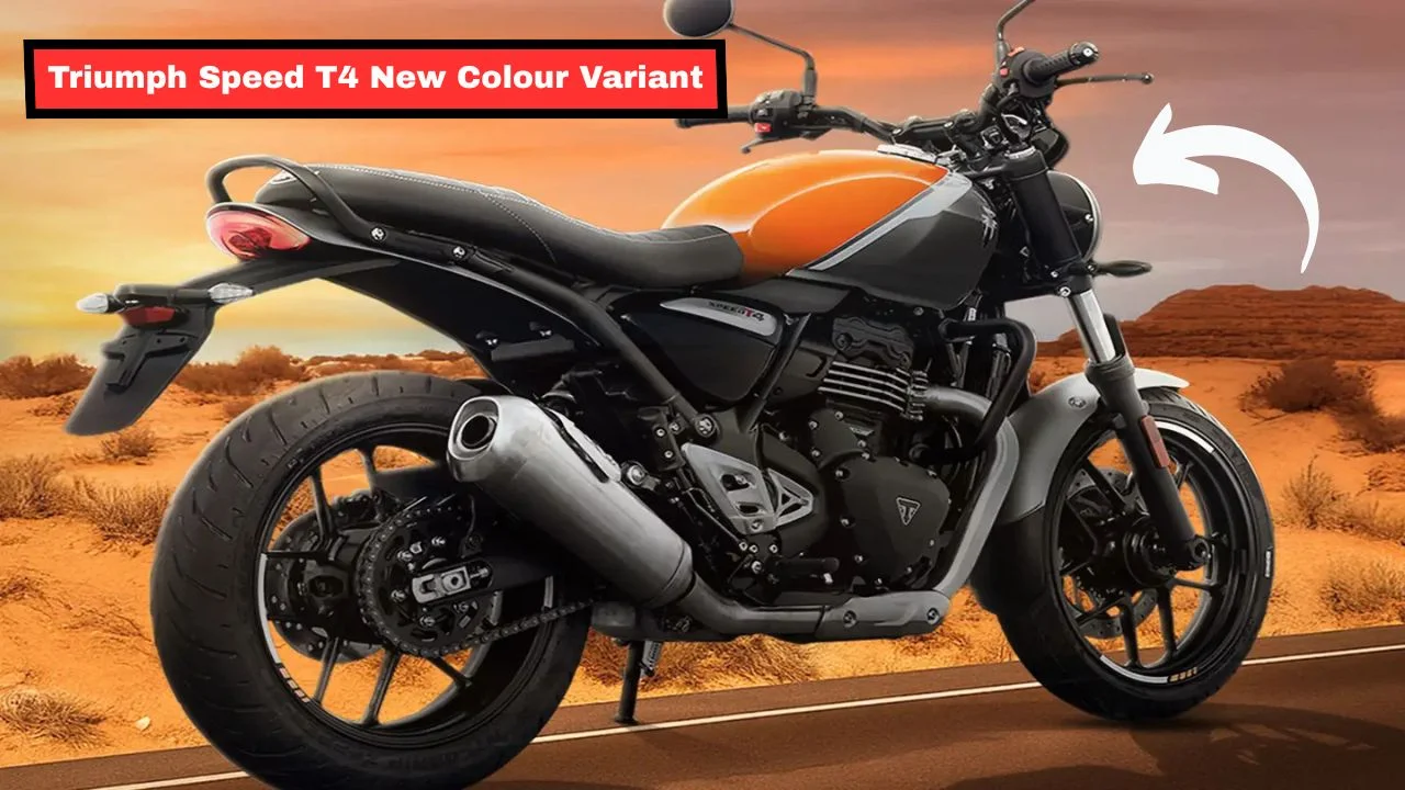 Triumph Speed T4 New Colour Variant
