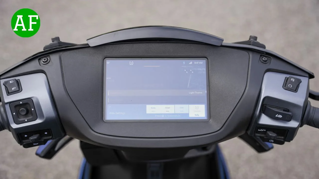 Ather 450x electric scooter mileage per charge